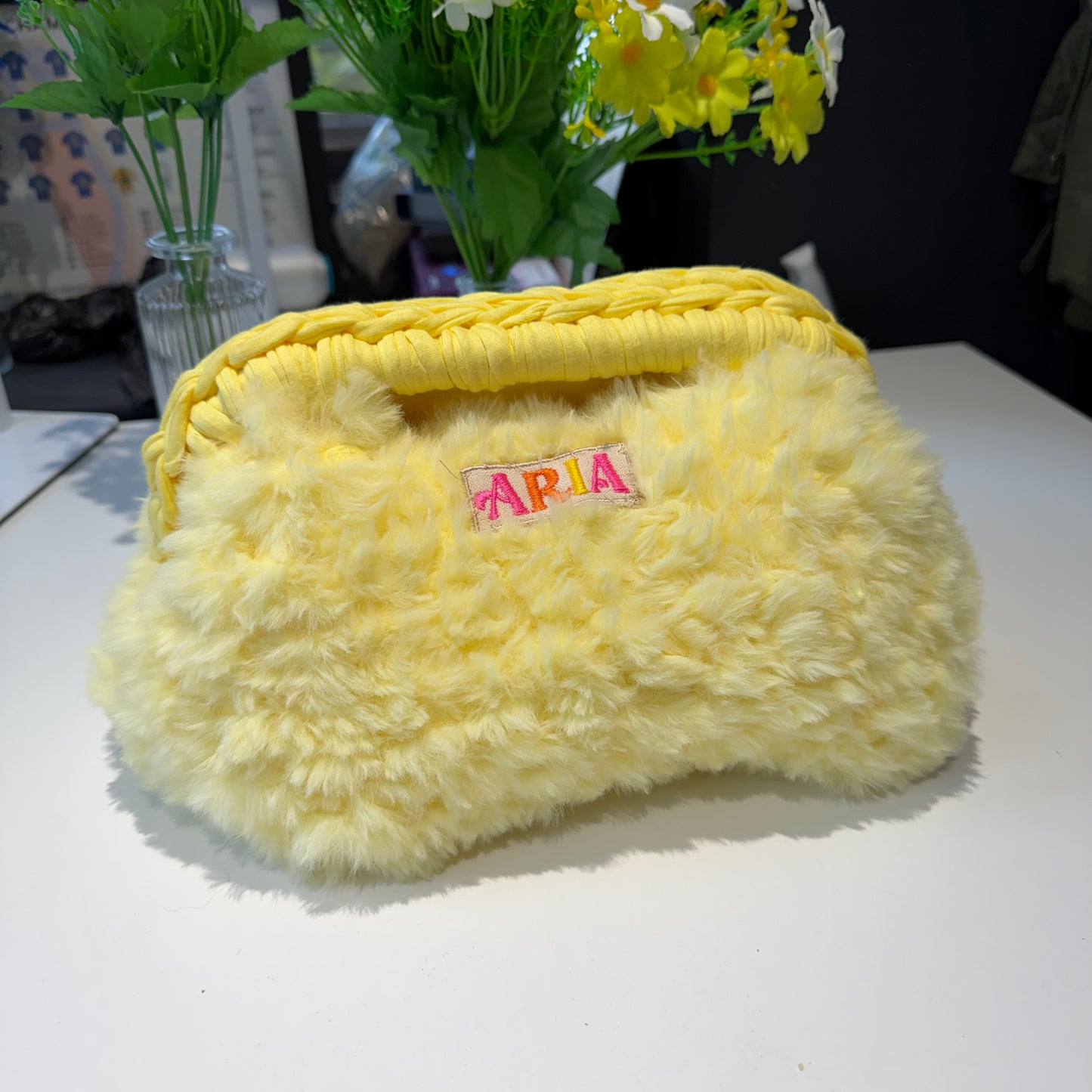 Yellow clutch