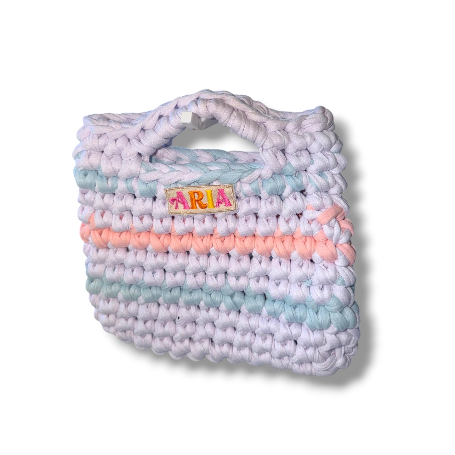Ibiza mini, white mint peach