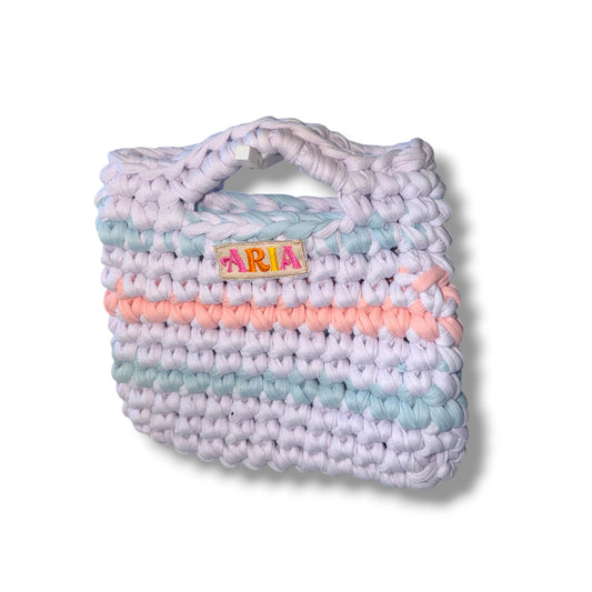 Ibiza mini, white mint peach