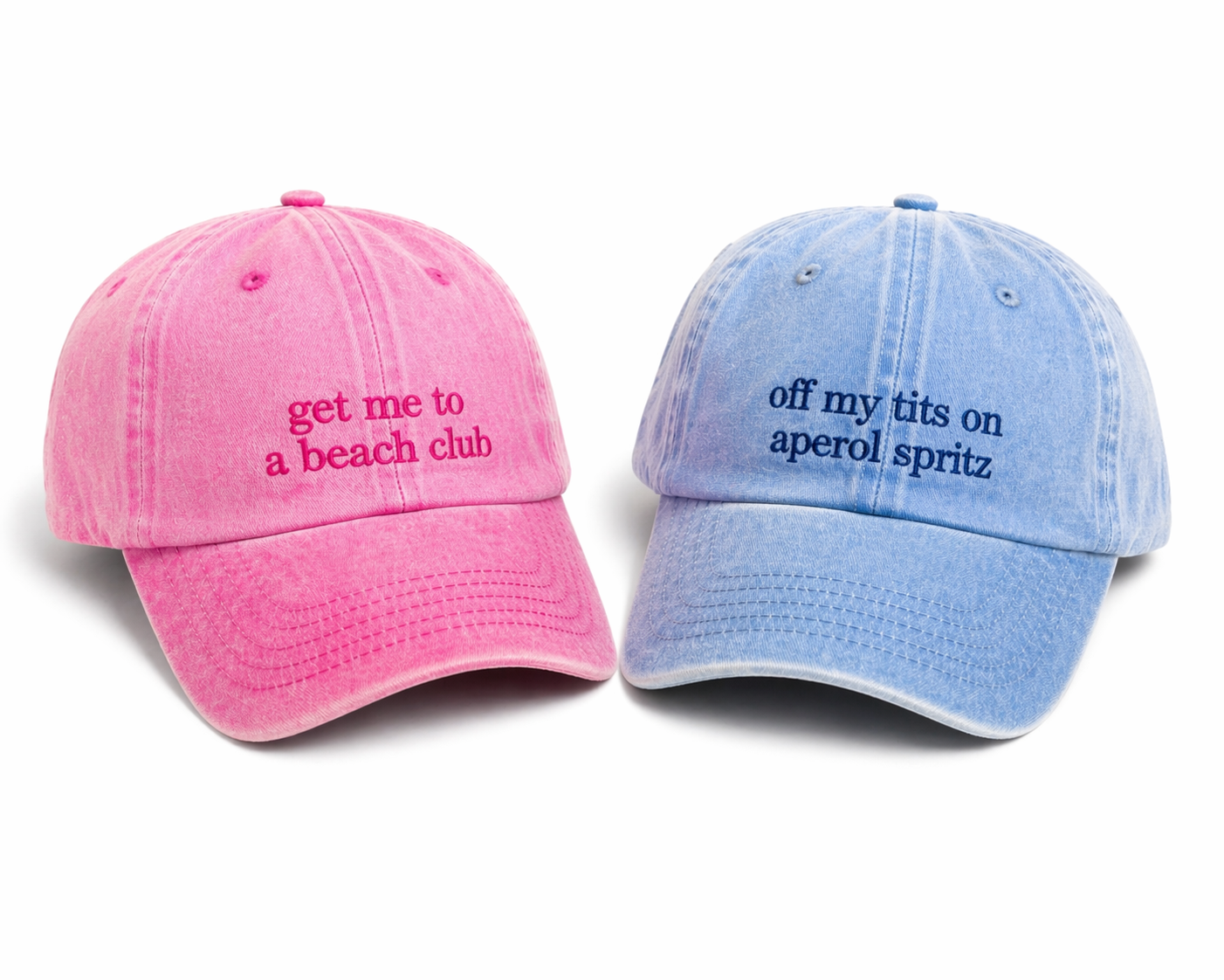 Custom embroidered caps