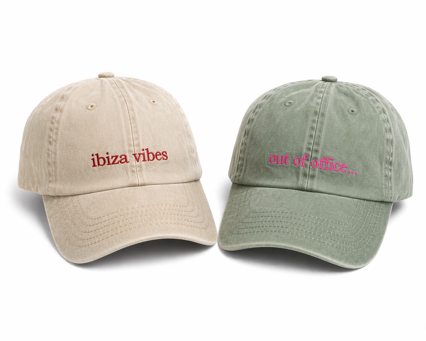 Custom embroidered caps